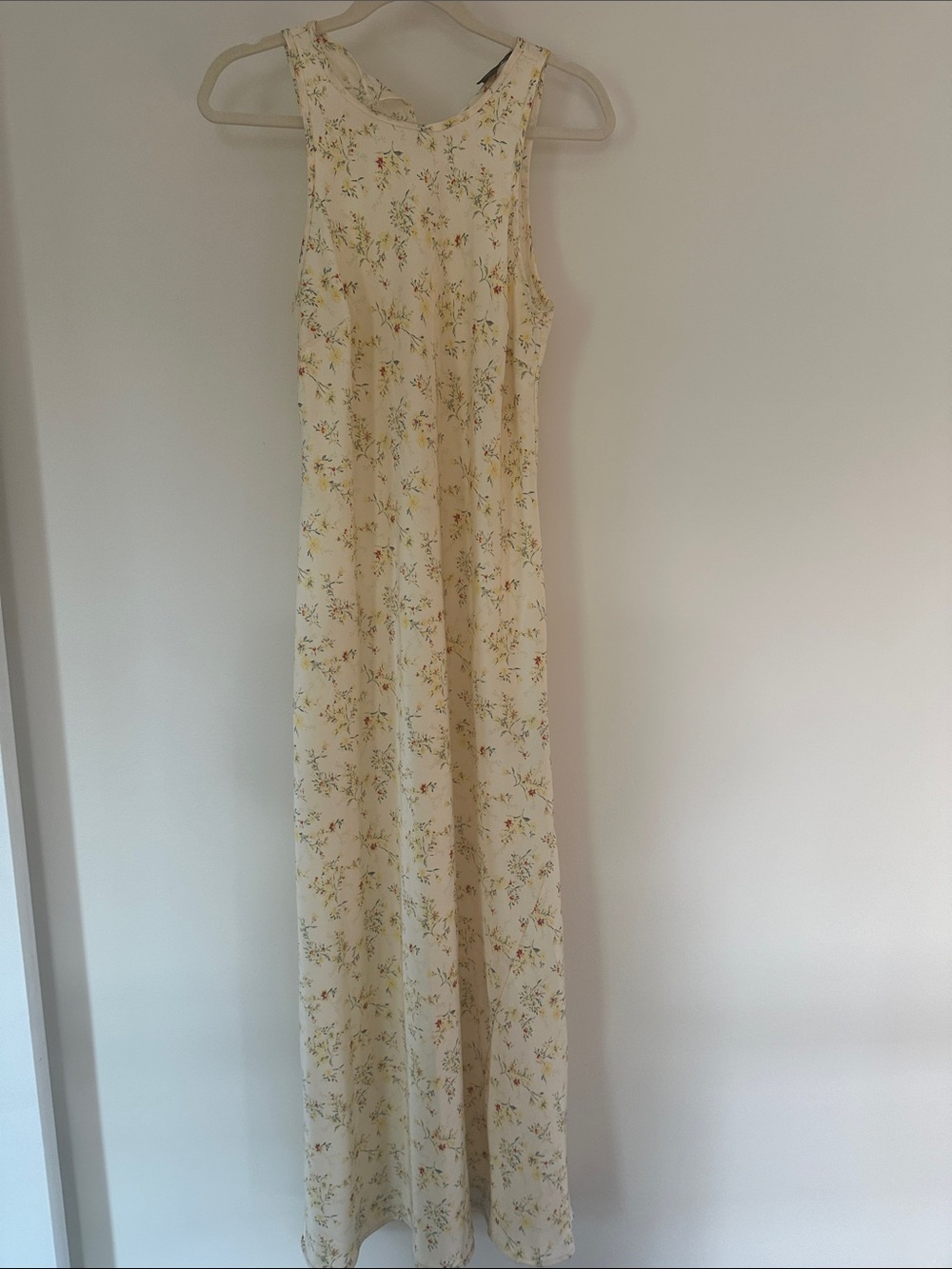 Christian Lacroix Cream Floral Maxi dress